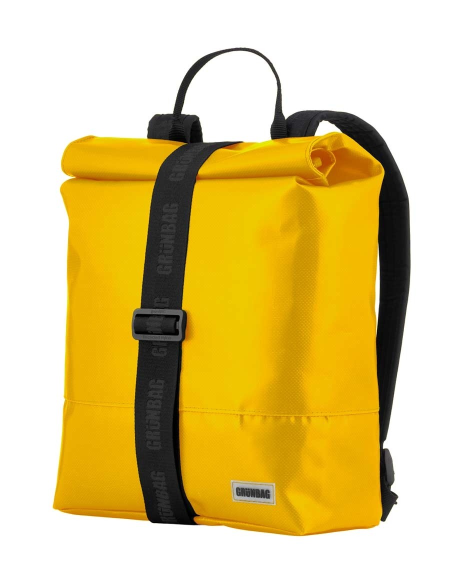 Yellow Sustainable Backpack  Backpacks for a greener future