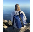 Navy Blue Backpack Norr Strap